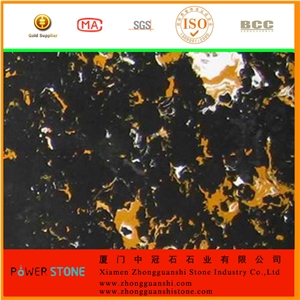 Black and Gold Portoro Extra Marble
