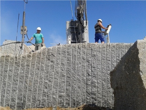 Azul Anochecer Blue Granite Blocks, Spain Blue Granite, Granito Azul Anochecer