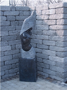 Black Granite Sculpture