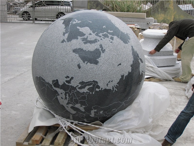 Black Granite Sculpture