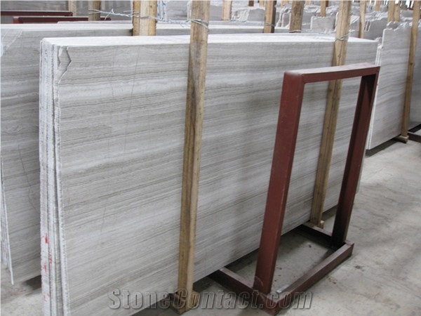 Timber Vein, Grey Wood Grain Marble Slabs