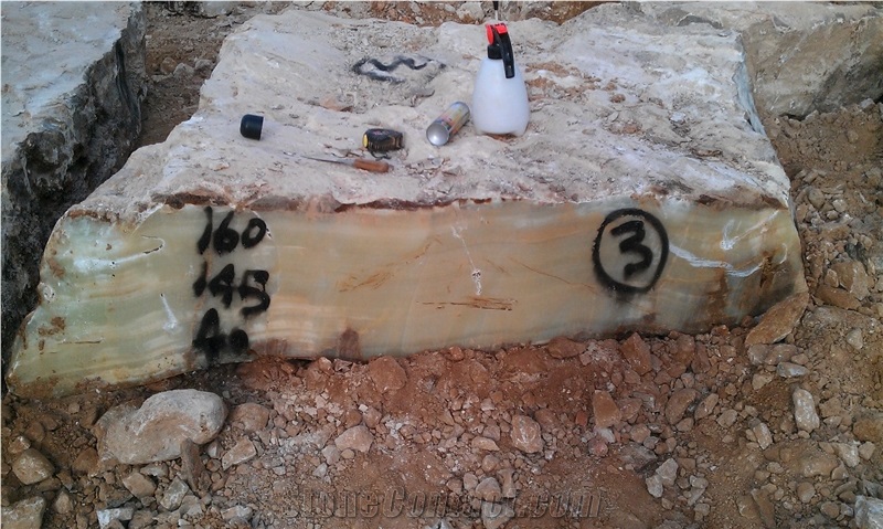 Green Onyx Block