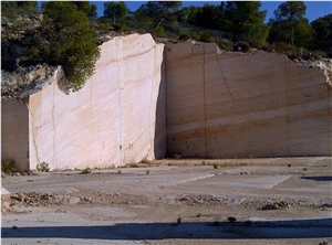 Rosa Arco Iris Stone Blocks, Spain Red Marble