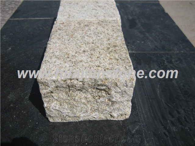 Granite G350 Cobble Stone, Yellow Granite, Rusty Y