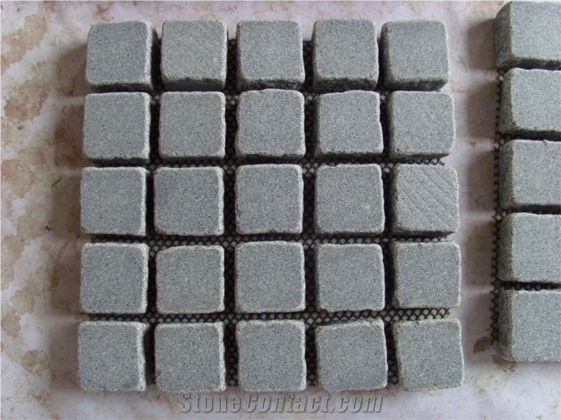2016 Hot Black Granite Cube Stone, Paving Sets and Floor Covering