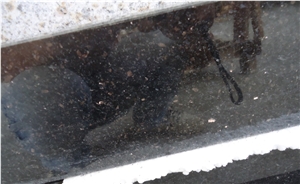 Black Galaxy Granite Kitchen Countertop