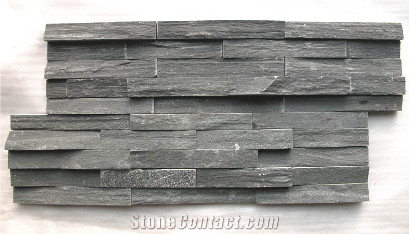 Culture Wall Cladding, Black Slate Wall Cladding