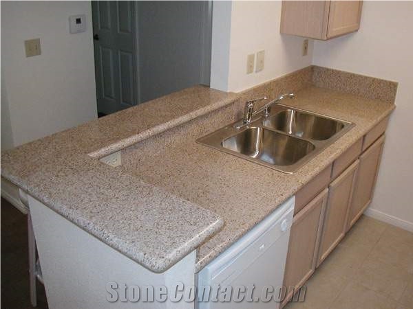 Rusty Yellow Counter Top, Rusty Yellow Granite Kitchen Countertops