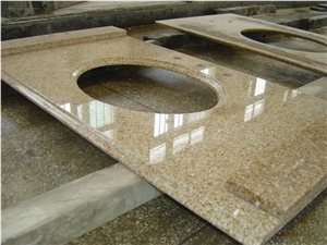 Rusty Yellow Counter Top, Rusty Yellow Granite Kitchen Countertops