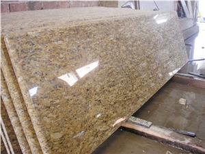 Santa Cecilia Countertop, Santa Cecilia Yellow Granite Countertop