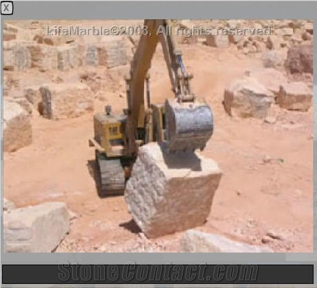 Sunny Marble Blocks, Egypt Beige Marble