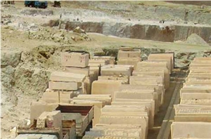 Sunny Marble Blocks, Egypt Beige Marble