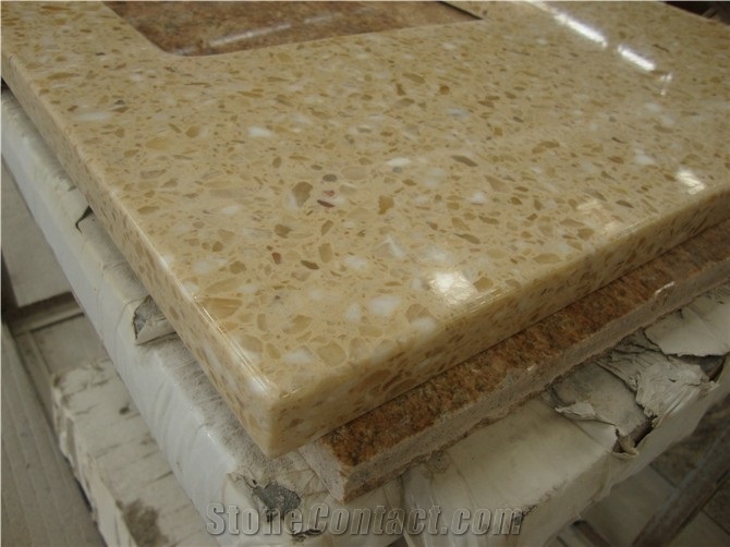 Beige Artificial Stone Countertop
