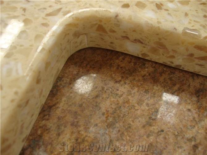 Beige Artificial Stone Countertop