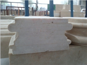 Beige Color Marble Pillars and Column