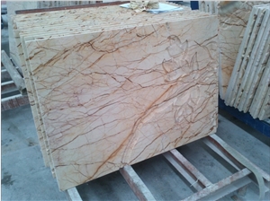 Marble Tile with Relief Carving