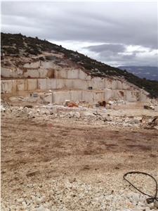 Burdur Beige Marble Block, Turkey Beige Marble
