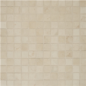 Corinthian White Limestone Mosaic