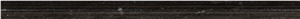 Flannel Polished Pencil Lineer, Flannel Black Limestone Pencil Liner