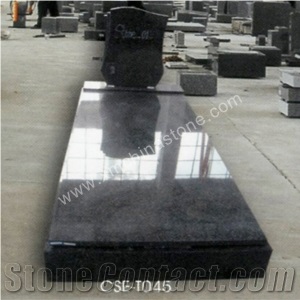 High Qly Absolute Black Monument, Black Granite Monument