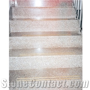 G664 Granite Bainbrook Brown Granite Step Stone