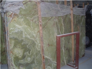 Green Onyx Slabs, Light Green Onyx