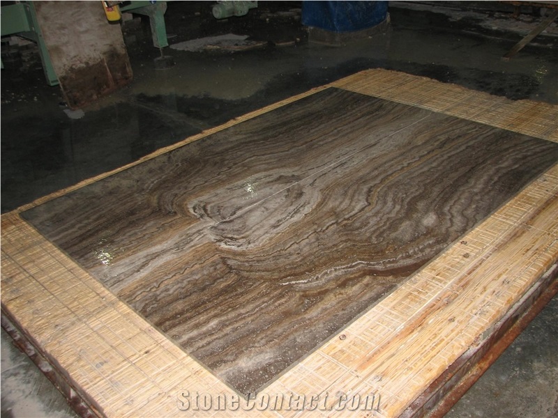 Rattle Skin Silver Travertine