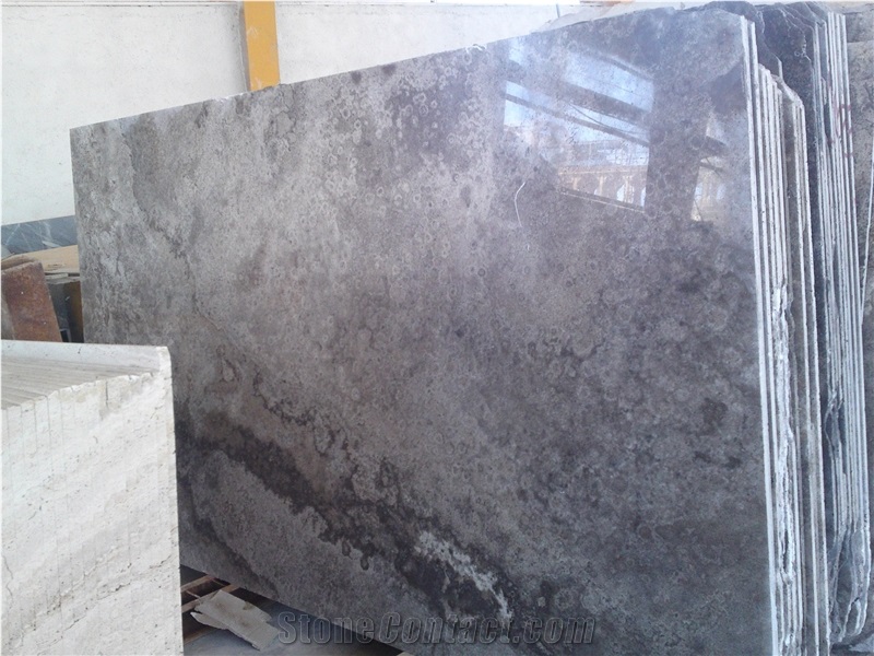 Rattle Skin Silver Travertine