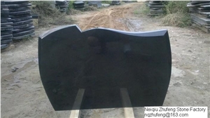 Absolute Black Granite Monument