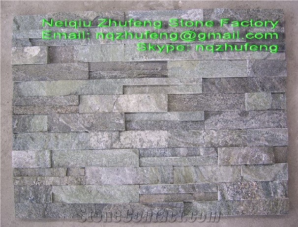 Forest Culture Stone, Green Quartzite Cultured Stone