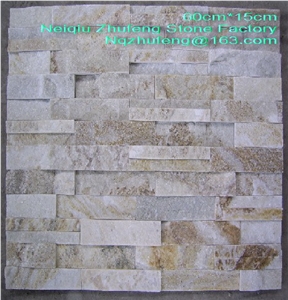 Stone Wall Cladding,Chinese Quartzite Cultured Stone