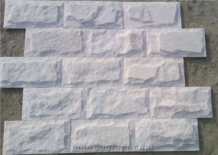 White Mushroom Stone, Beige Quartzite Mushroom Stone