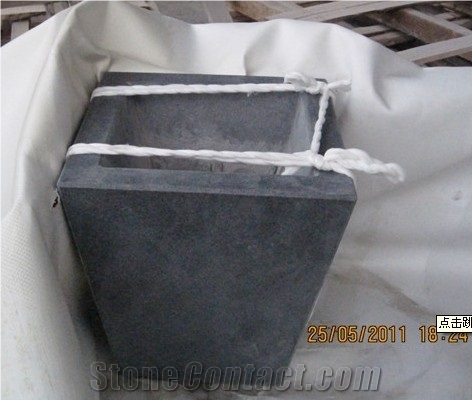 G654 Granite Flower Pot
