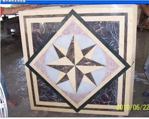 Marble Waterjet Medallion