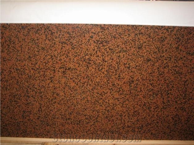 Polish Granite Tianshan Red Slab Tile