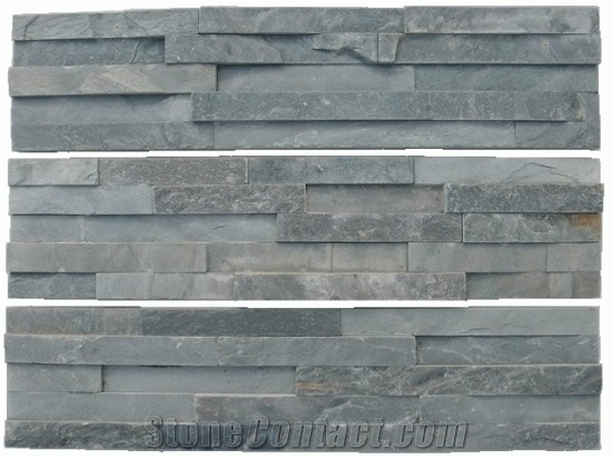Cultured Stone Wall Cladding, Green Slate Cultured Stone