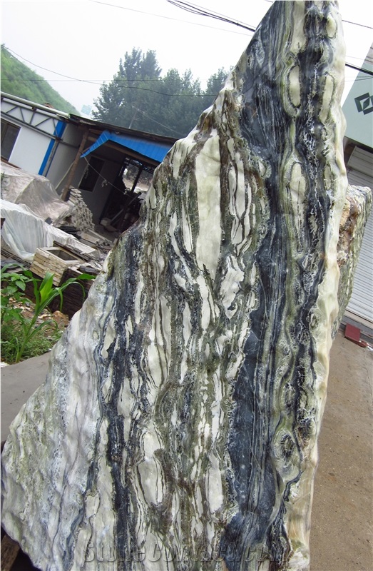 Lanscape Stone, Green Onyx Garden, Palisade