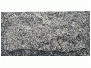 Mushroom Stone Series, Peony Red Granite Mushroom Stone
