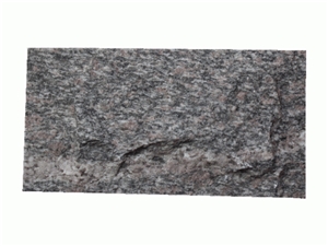 Mushroom Stone Series, Peony Red Granite Mushroom Stone