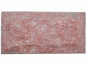 Mushroom Stone Series, Pink Jade Red Quartzite Mushroom Stone