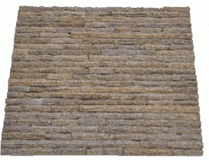 Natural Culture Stone, Tiger Skin Yellow Granite Cultured Stone