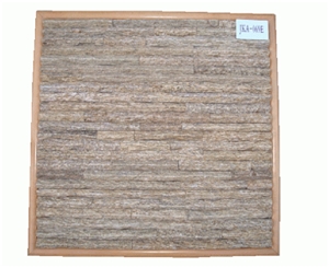 Natural Stone Wall Cladding, Tiger Skin Yellow Granite Wall Cladding