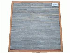 Running Water Line Wall Cladding, Grey Slate Wall Cladding