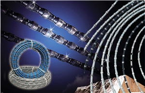 Diamond Wire Saw Beads for Granite and Marble Quar
