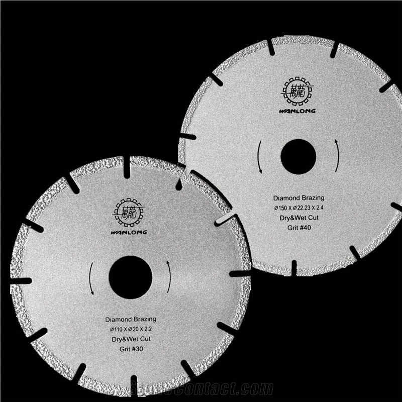 SILENT BRAZED CORE SAW BLADE-vacuum Brazed Cutting