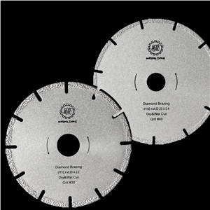 SILENT BRAZED CORE SAW BLADE-vacuum Brazed Cutting