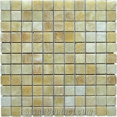 China Honey Yellow Onyx Mosaic