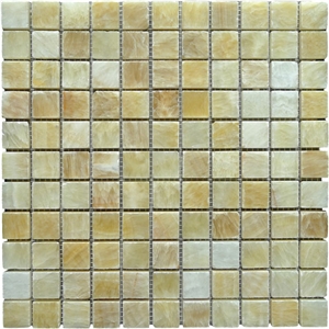 China Honey Yellow Onyx Mosaic