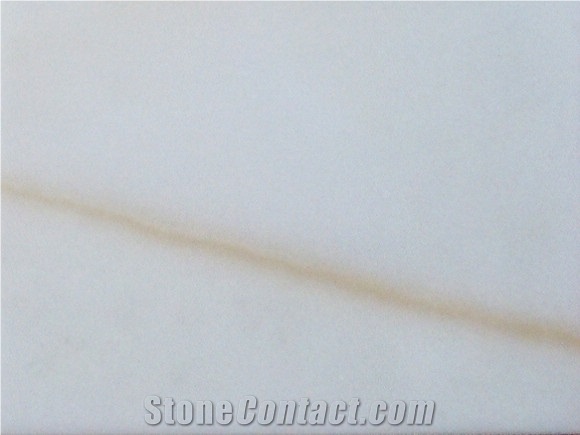 Golden Line White Marble Slabs & Tiles, China White Marble
