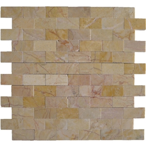 Guang Yellow Marble Mosaic Tile